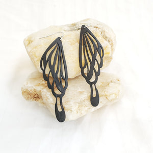Open image in slideshow, butterfly wing earring
