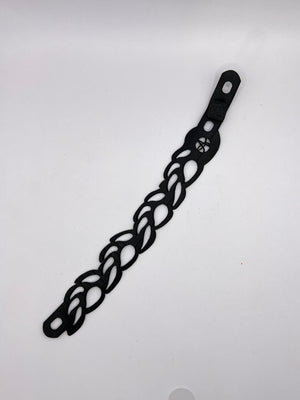 abstract rubber bracelet